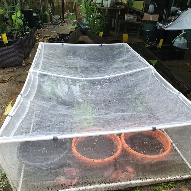 Red de jardín gruesa de 60 malla, red para Control de plagas de verduras, red de protección para árboles frutales, 30 metros cuadrados, 1 unidad
