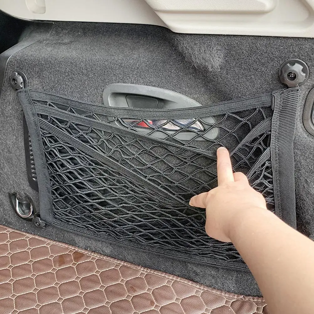 Car Storage Net Extra Large Elastic Organizers Universal Interior Accessories For RV Motorhome Boat Truck P9W5