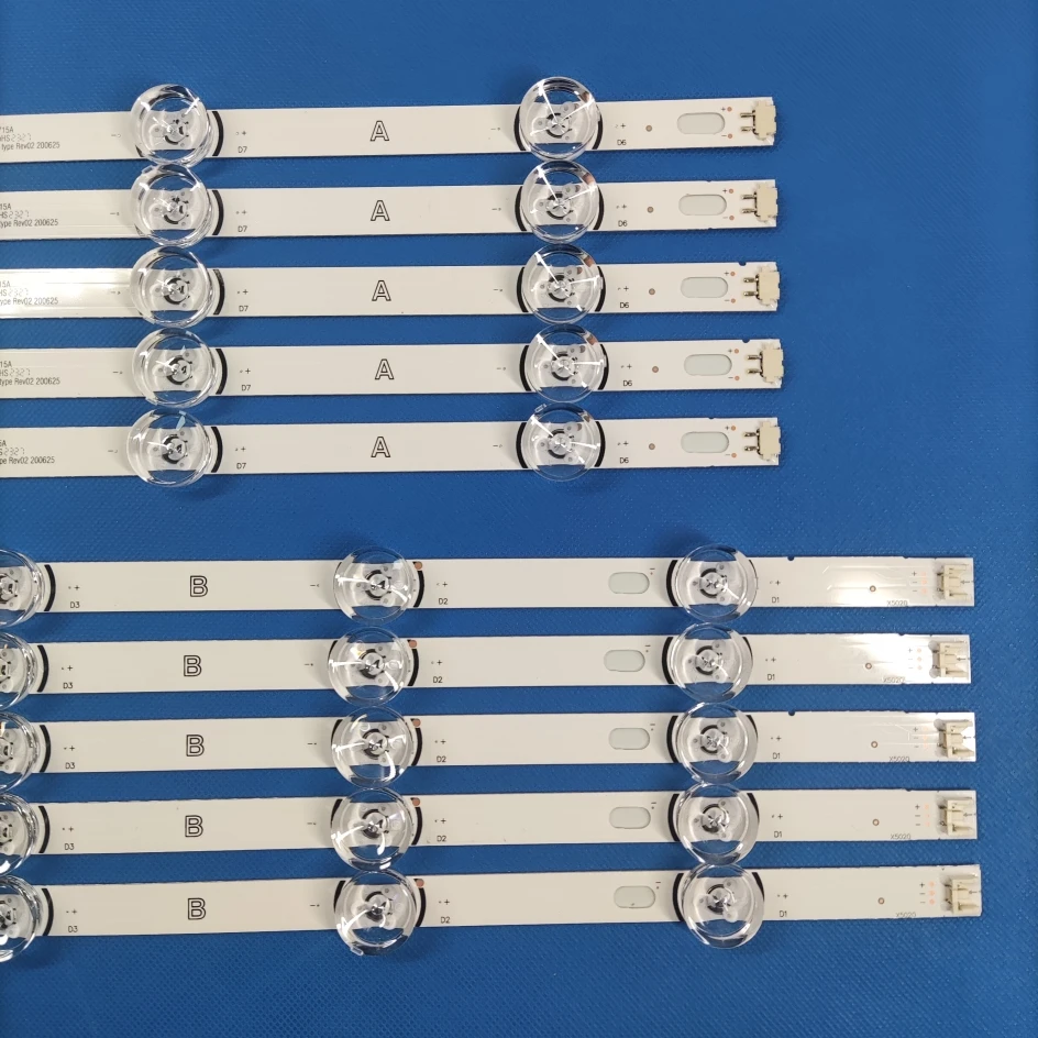 Innotek DRt 3,0、49 "a/b、49lb5500、49lb550v、49lb5550、6916l-1944a、6916l-1945a、6916l-1788a、6916l-1789、10 uds用のLEDライト