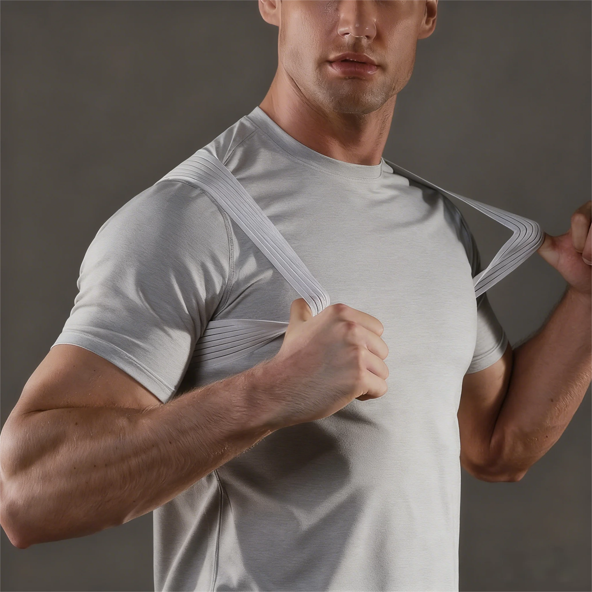 VBOSi Small Size Universal Sporty Shoulder Support Brace Upper Back Belt Posture Corrector for Women Men