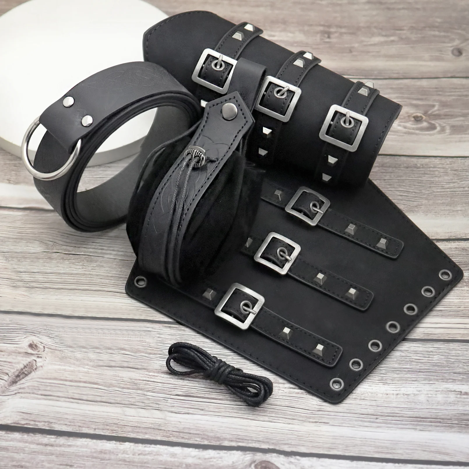 중세 르네상스 나이트 벨트, 바이킹 빈티지 색, 코스프레 소품, 남성용 가죽 허리 벨트, 할로윈 코스튬 액세서리 세트