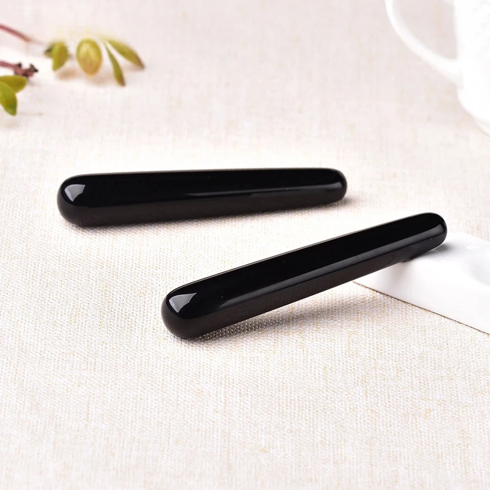 2PC Black Quartz Yoni Wands Gu - Spa Massager ulasan dan harga