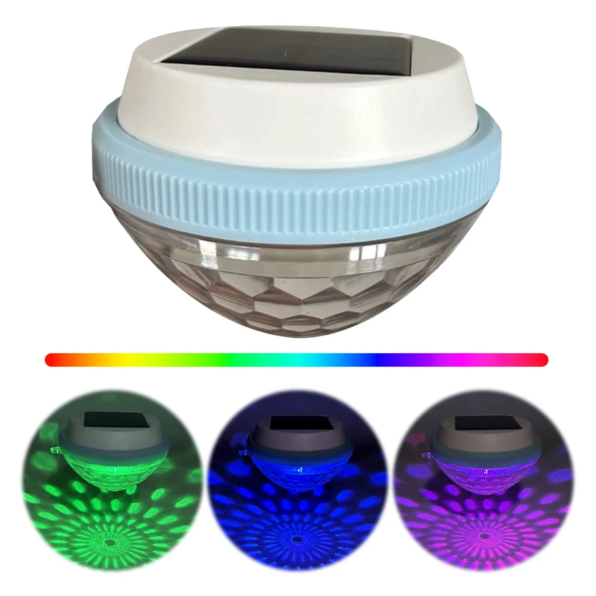 Solar schwimmende Pool Licht schwimmt Lampen für im Freien wiederaufladbare LED-Lampe angetrieben Beleuchtung Weihnachtsdekoration Dekorationen Zuhause