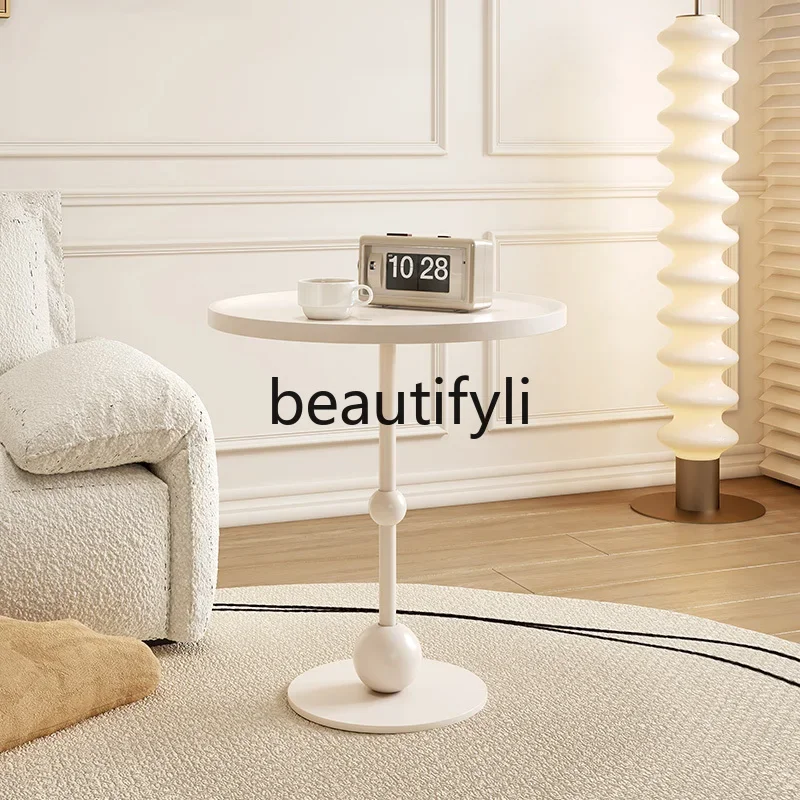 

Sofa side few household modern simple Nordic style balcony mini coffee table bedside small round table