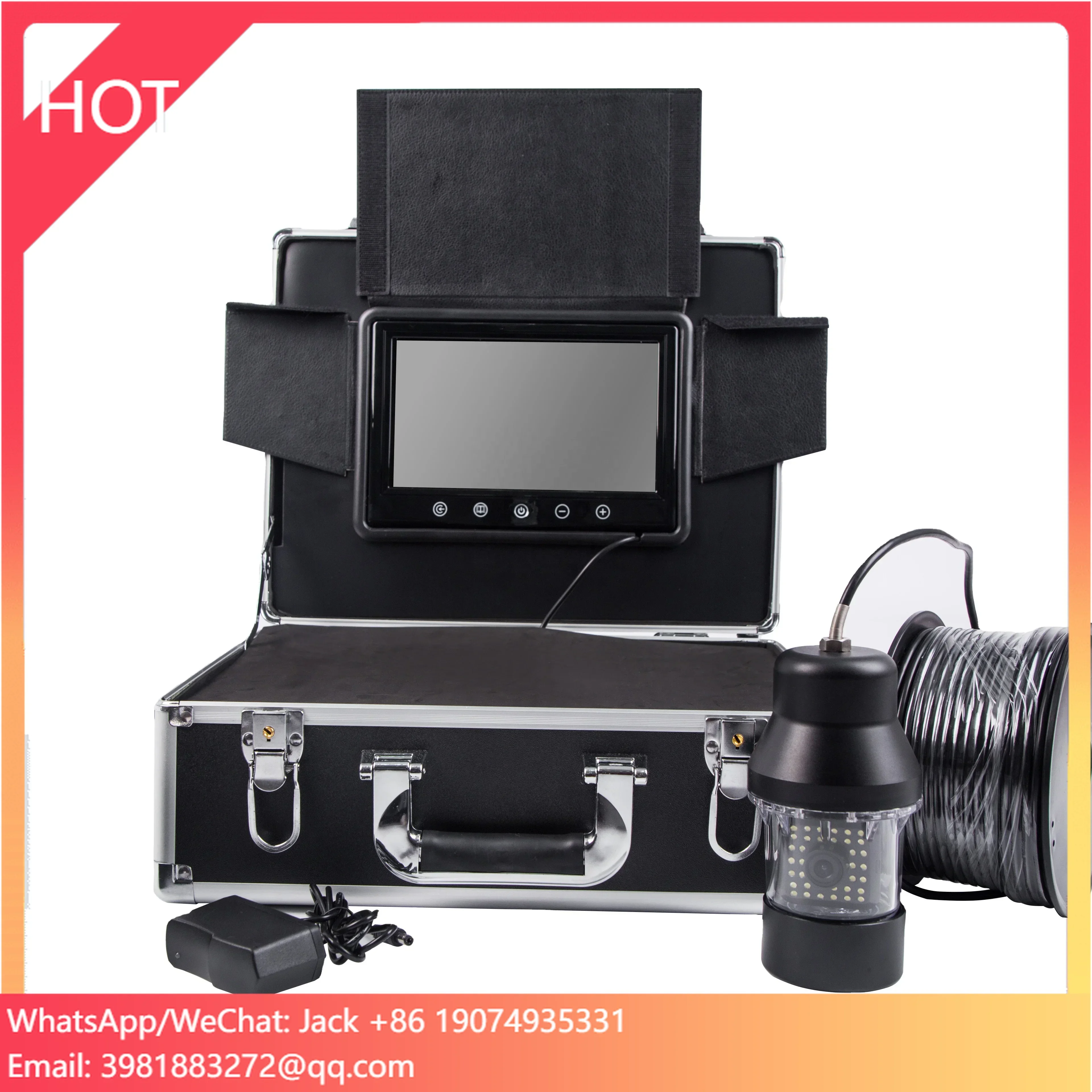 

Underwater Inspection Camera for 200M with 360 Degree Rotation Analog Analog Product Category
