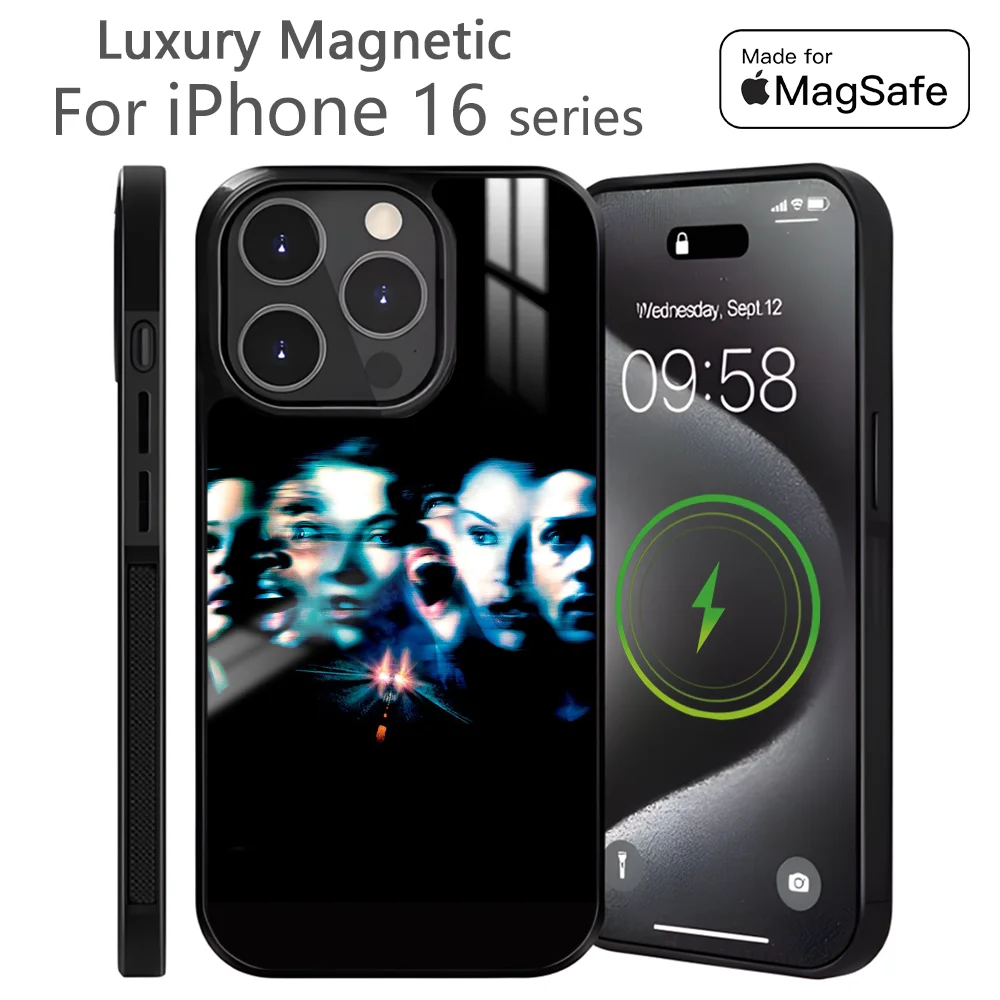 Final D-Destination Movie Phone Case For iPhone 16 15 14 13 12 11 Pro Max Plus Mini Magnetic Magsafe Wireless Charging Cover