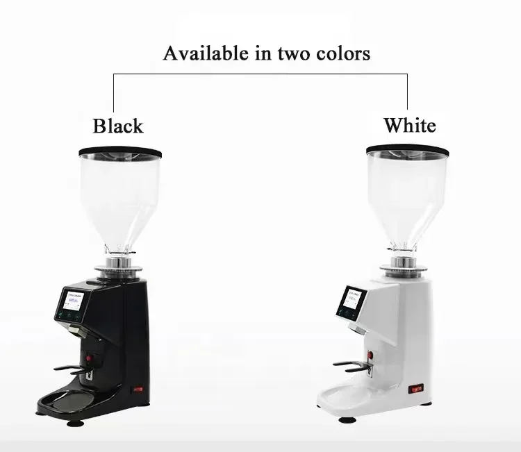 2024 новый стиль, оптовая продажа, коммерческая машина для измельчения кофейных зерен с электрической мельницей с коническими жерновами 60 мм
