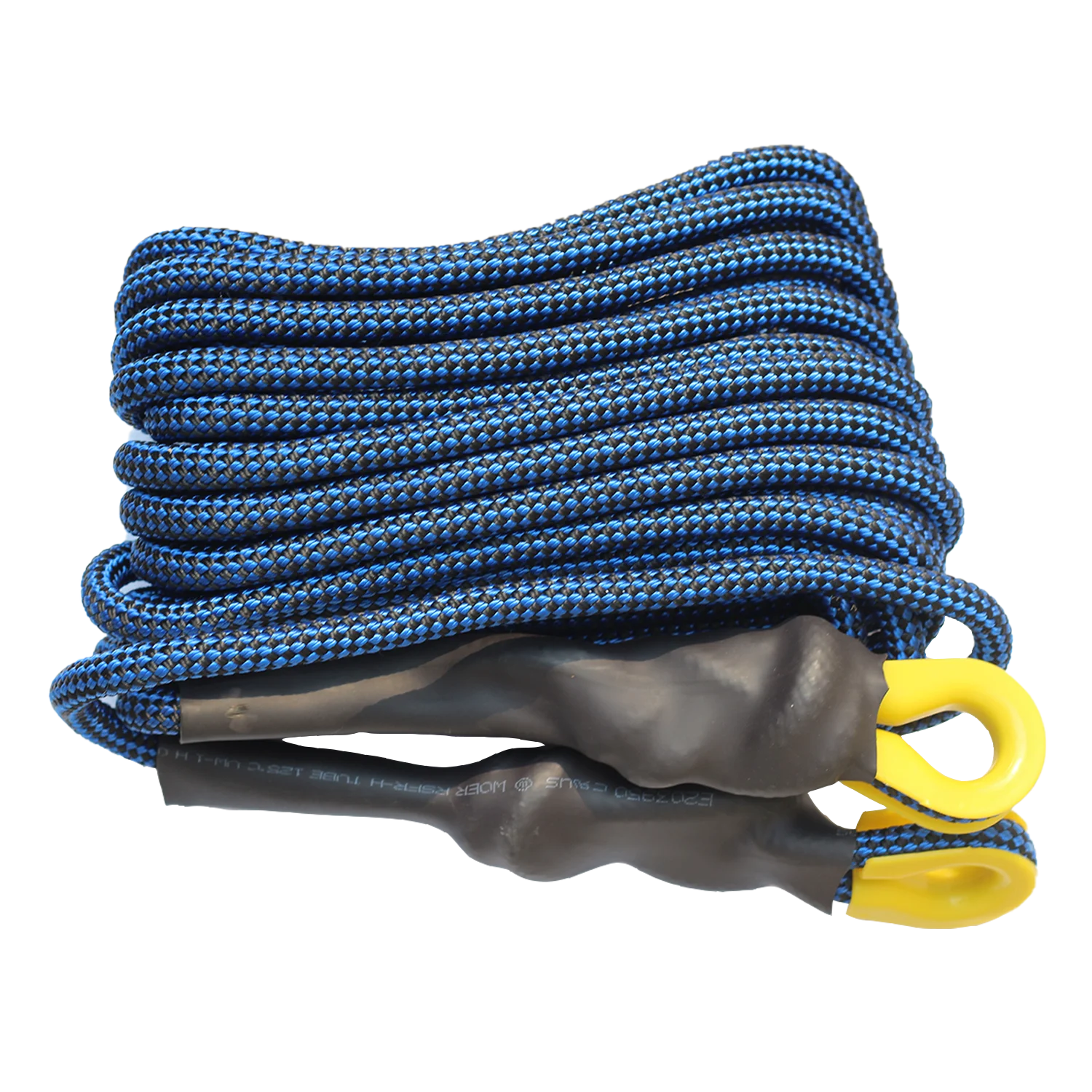 

10.5 MM Blue-With Hook Rope Heavy Load Static Kernmantle Rope for Technical Climbing and Emergency Rescue Operations