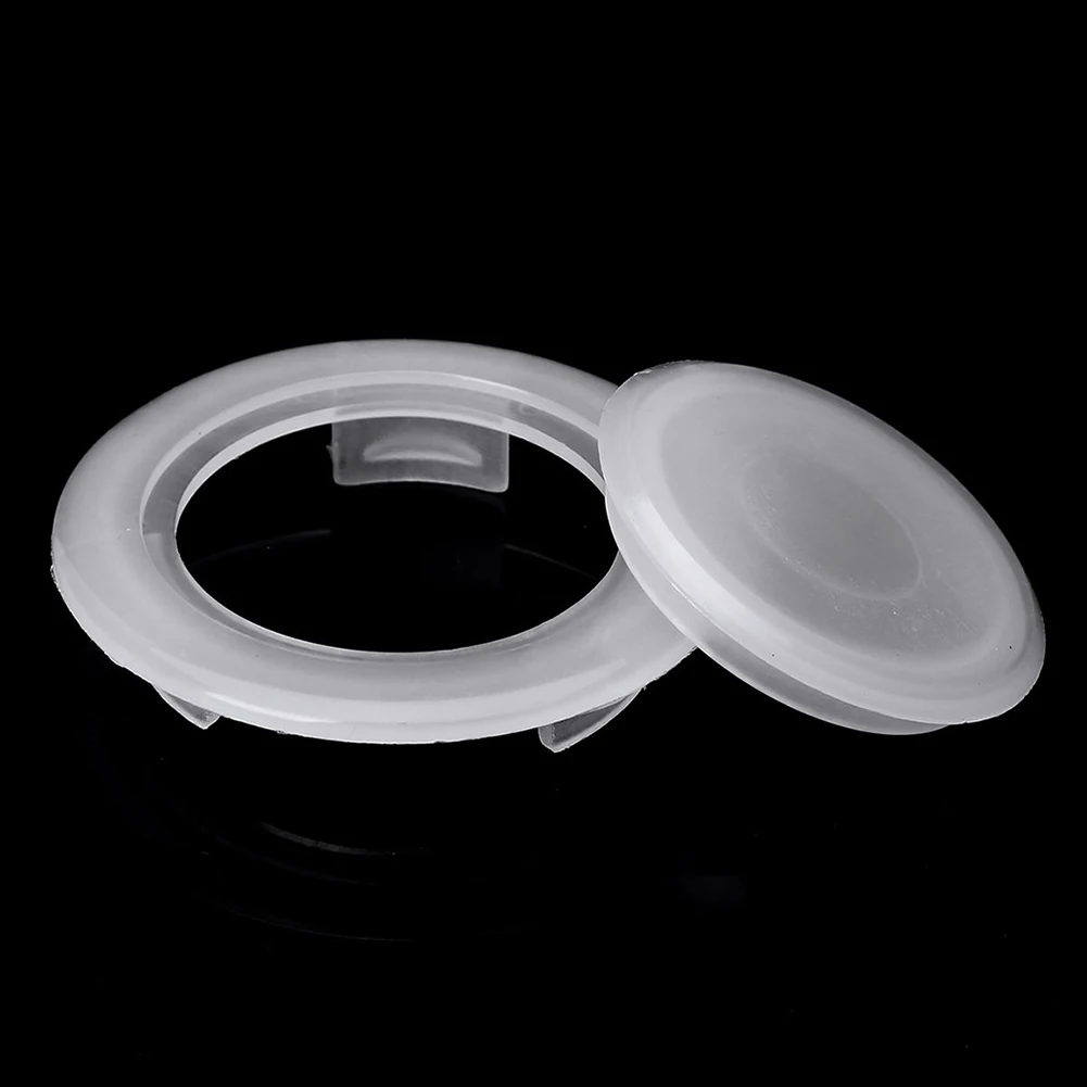Ring Kits Table Umbrella Hole 2 Inch 4 Sets Decoration Light-fast Parts Plastic For 5-6 Mm Tempered Glass Ring