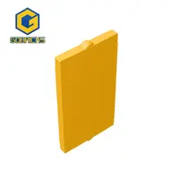 Gobricks 60602 10PCS Glass Parts for Window 1x2x3 Bricks With Flat Front DIY Building Blocks Tranparant Color Fit with 60593 MOC