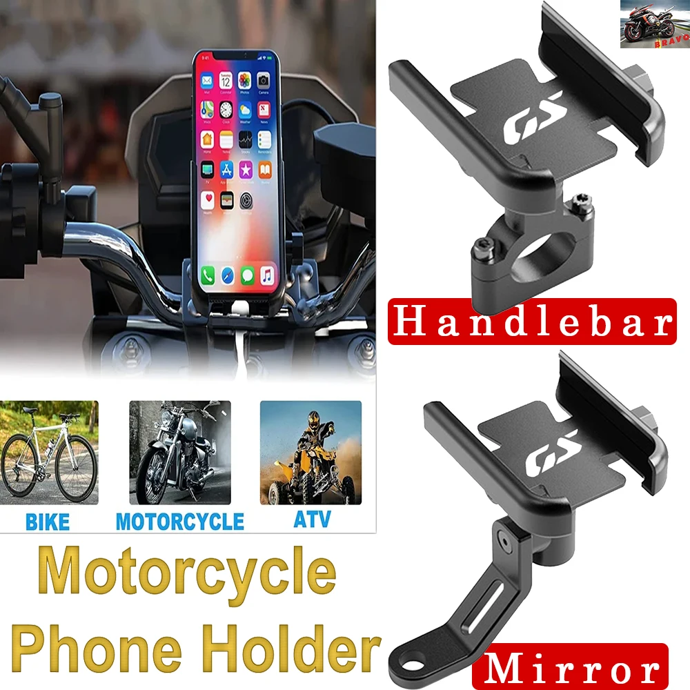 

Handlebar Mobile Phone Holder For BMW GS F450GS F650GS F750GS F800GS F850GS R1200GS R1250GS R1300GS Motorcycle Accessories