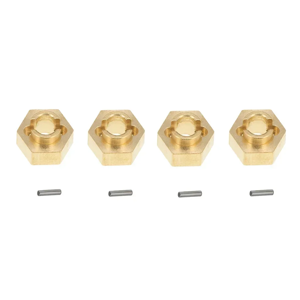 

Aluminum Brass 7MM Wheel Hex Adapter for 1/24 RC Crawler SCX24 AXI90081 AXI00002 AXI00001 AXI00004 Gladiator