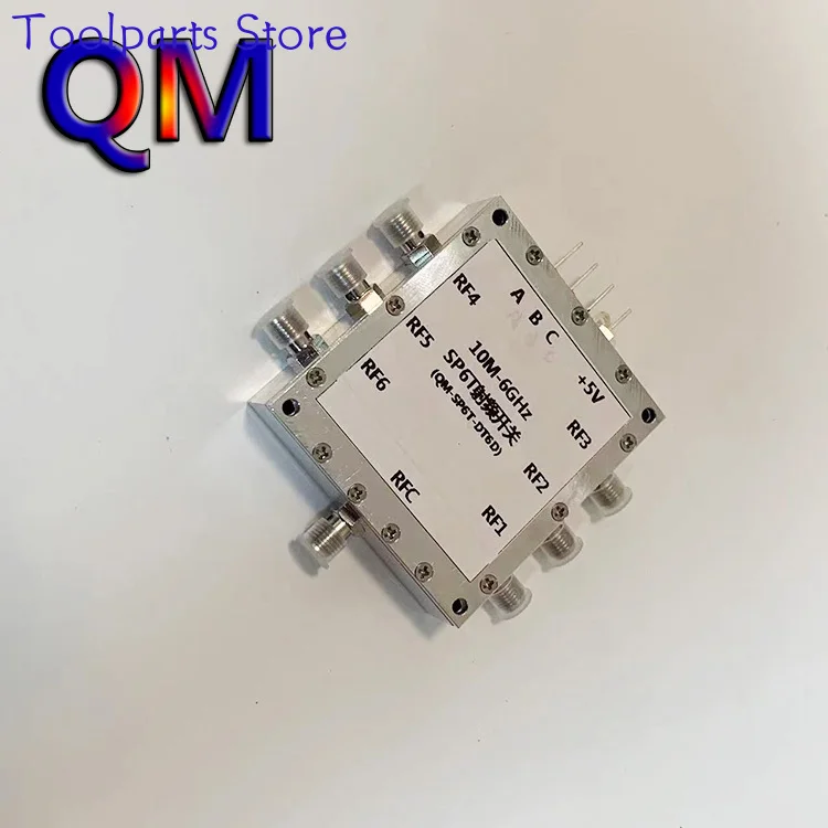 10M-6 جيجا هرتز SP6T RF التبديل القطب واحد ستة رمي التبديل ستة حدد واحد RF التبديل توجيه التبديل