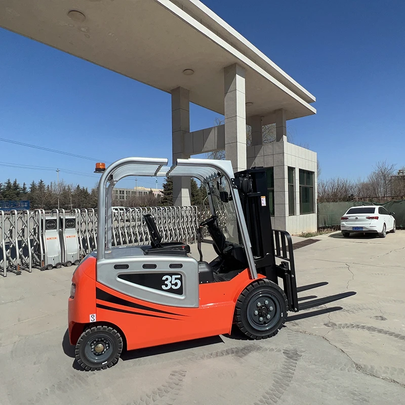 Made in China Mini Forklift Electric Stacker Factory Direct Sales Forklifts Warehouse High Quality Multifunctional Portable