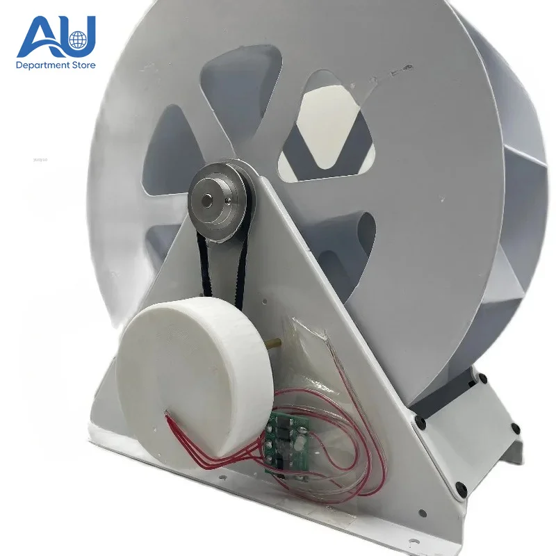 Water Turbine Generator Waterwheel Hydroelectric Generator Low-speed Disc-type Power Generation, Outdoor Wind and Water Wheel