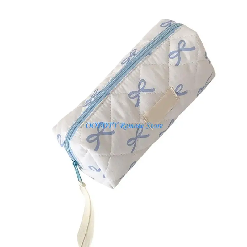 DXAB Bowknot Cencil Case 7.55x3.38x2,91 дюйм для карандашного пакета с большим отсеком DXAB Bowknot Cencil Case 7.55x3.38x2,91 дюйм для карандашного пакета с большим отсеком