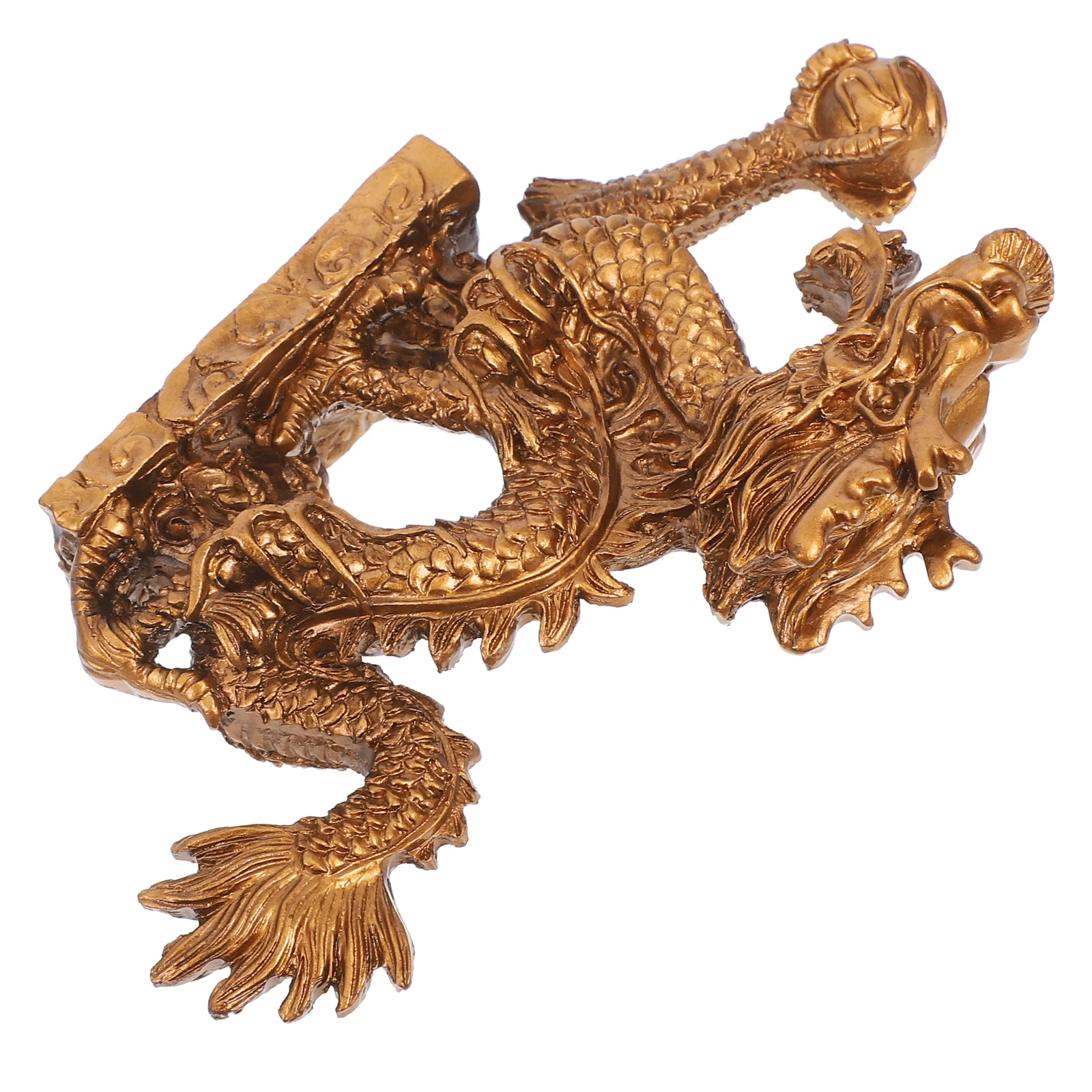 

Resin Dragon Statue Ornaments Chinese Decorations Desk Figurines Home Cartoon Display Clay Cute Dragon Sculpture Mini