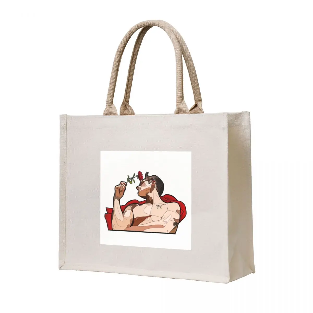 

Stained glass rose Tote Bag Women's shopper bag hand bags bag for beach