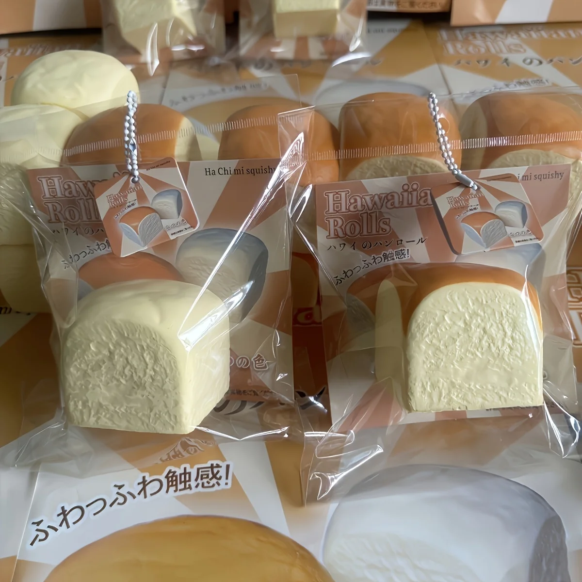 Pelúcia de pão havaiano realista de ascensão lenta - Decoração de mesa Prank Prop Presente de festa de feriado