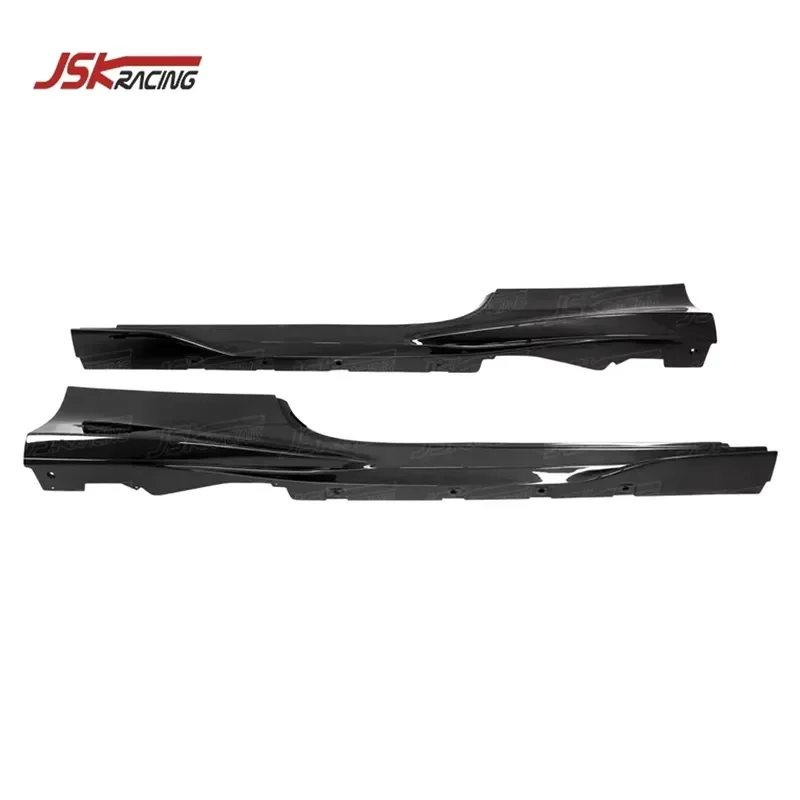 OEM Style Carbon Fiber Side Skirts Side Skirt Side Lip for 2019-2021 Ferrari F8