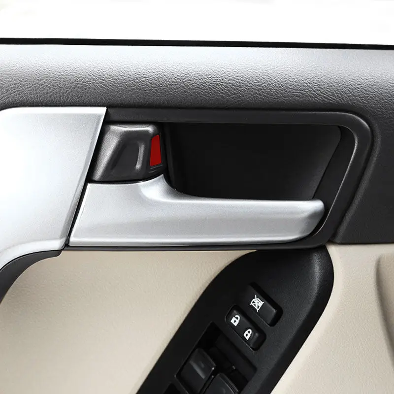 

ABS Chrome Car-styling Interior Door Bowl Handle Pull Cover Trim For Toyota Land Cruiser Prado FJ150 150 2010 - 2017 2018 2019
