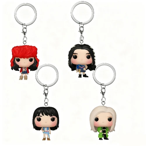 Hot Black Pink - Keychain Toy Doll Pocket Popular Keychain Series Model Toys