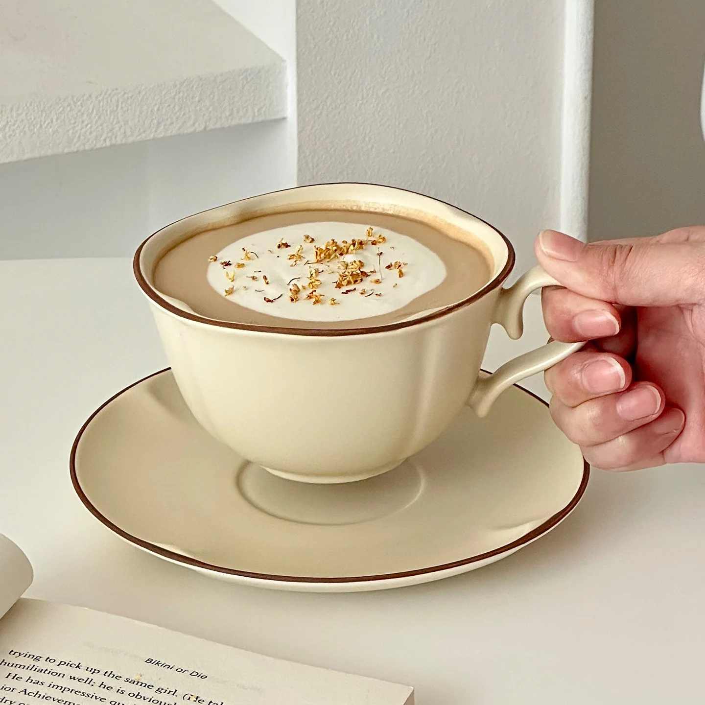 French Retro Ceramic Coffee Cu - Korean Tea Set review and price