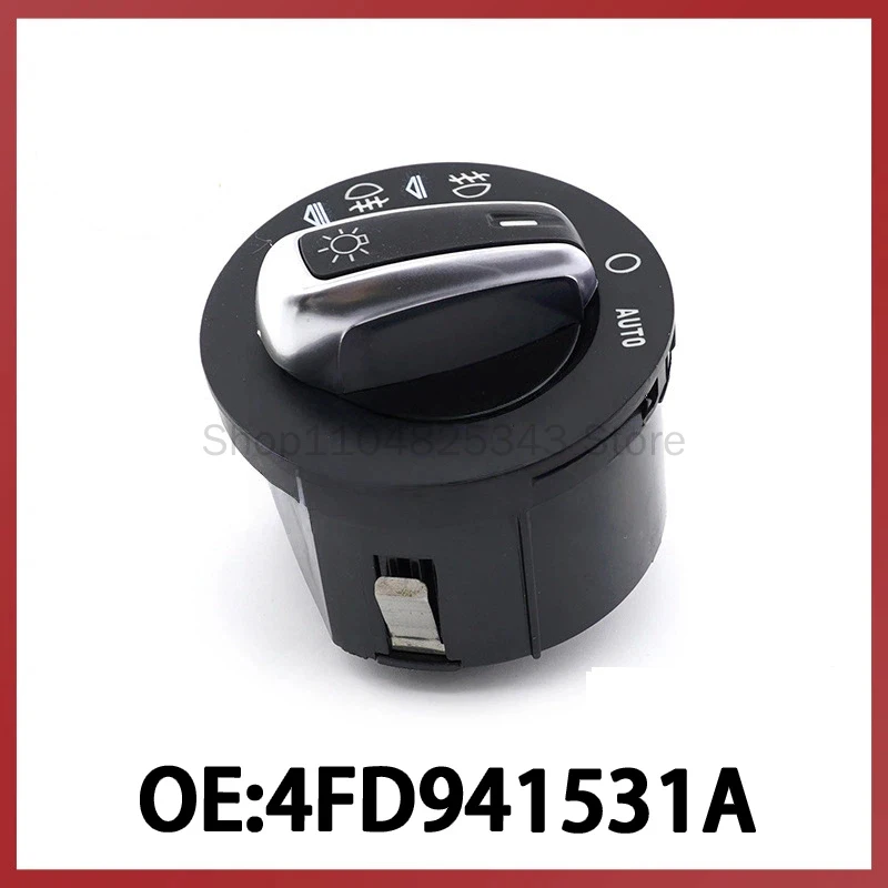 4FD941531A is suitable for Audi A6 S6 C6 car headlight adjustment switch headlight knob combination switch