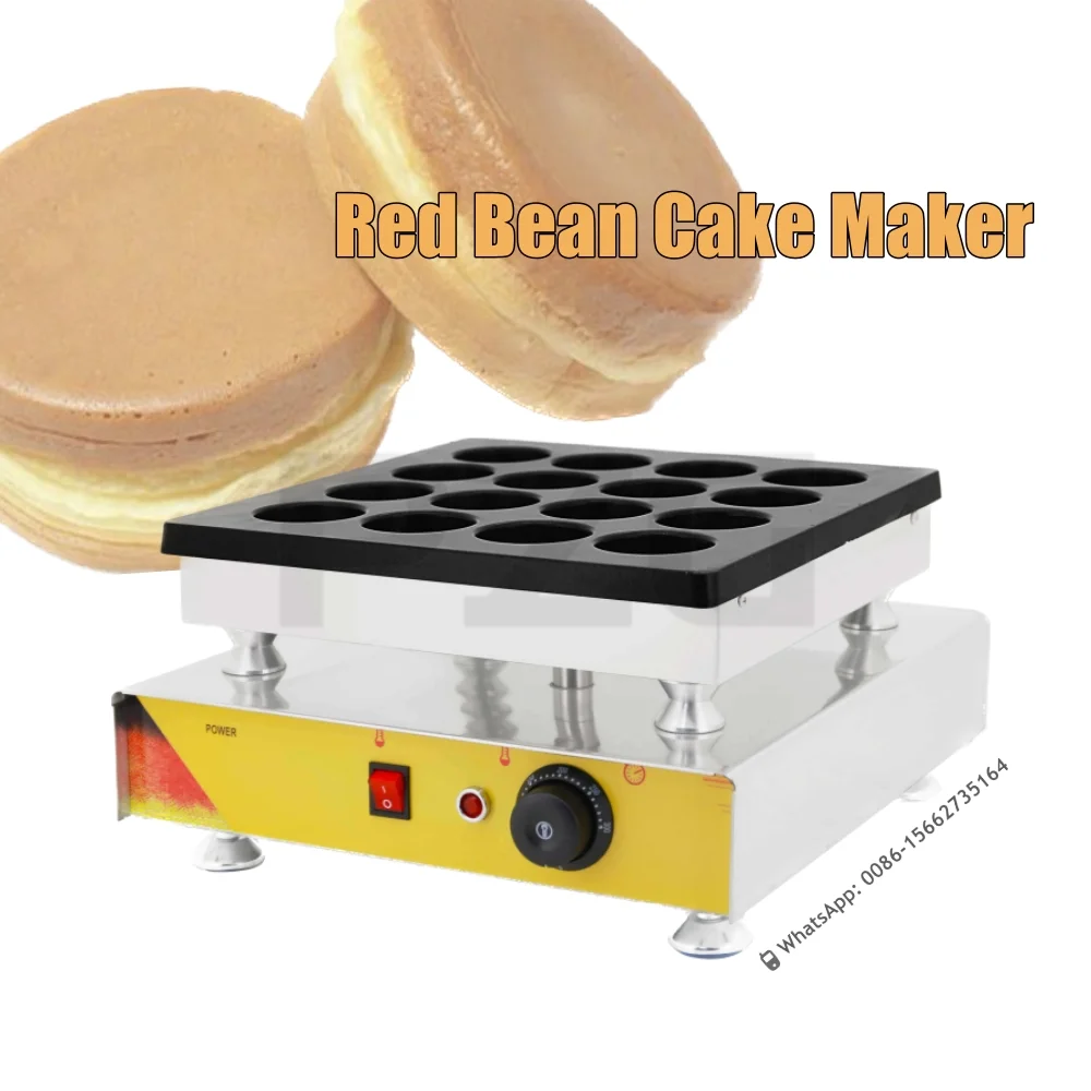 16 Holes Japan Street Food Red Beans Wheel Japanese Cake Imagawayaki Obanyaki Maker Making Machine