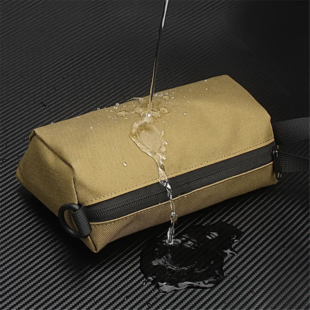 Small Tool Bag with Hook Expansion Pouch Parts Bag Tool Pouch for Electrician Tools Organizer Convenient Home Car Use