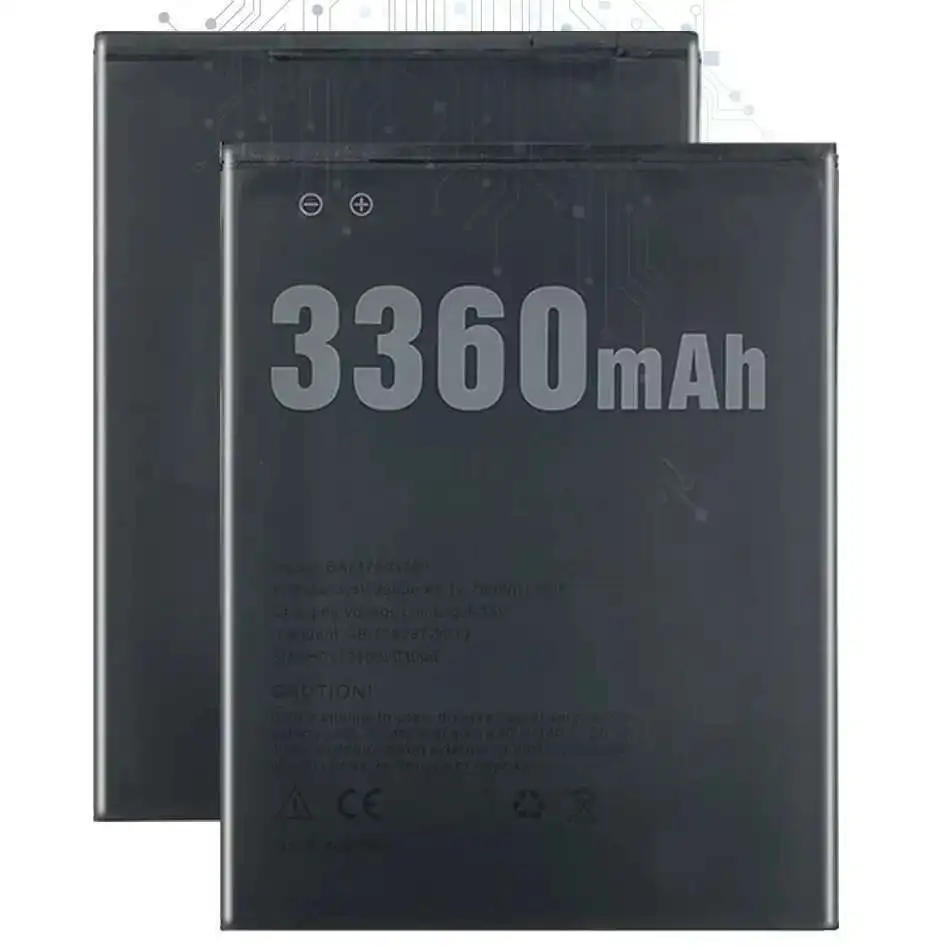 

BAT17603360 Environmentally Friendly 3360mAh Mobile Phone Battery For Doogee X10 Reliable Replacement
