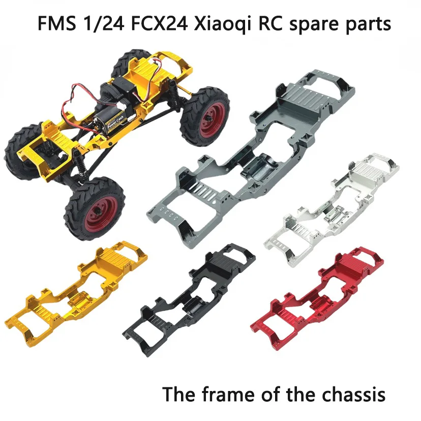 

FMS 1/24 FCX24 Xiaoqi RC Spare Parts Metal Upgrade Modified Frame Chassis Frame