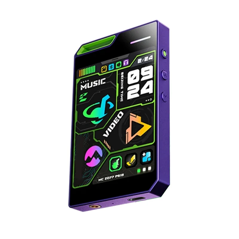 

64GB MCT161 Bluetooth Music MP3/MP4 Portable Player 2.8" IPS HD Display Screen 720P Camera Video With Recording B