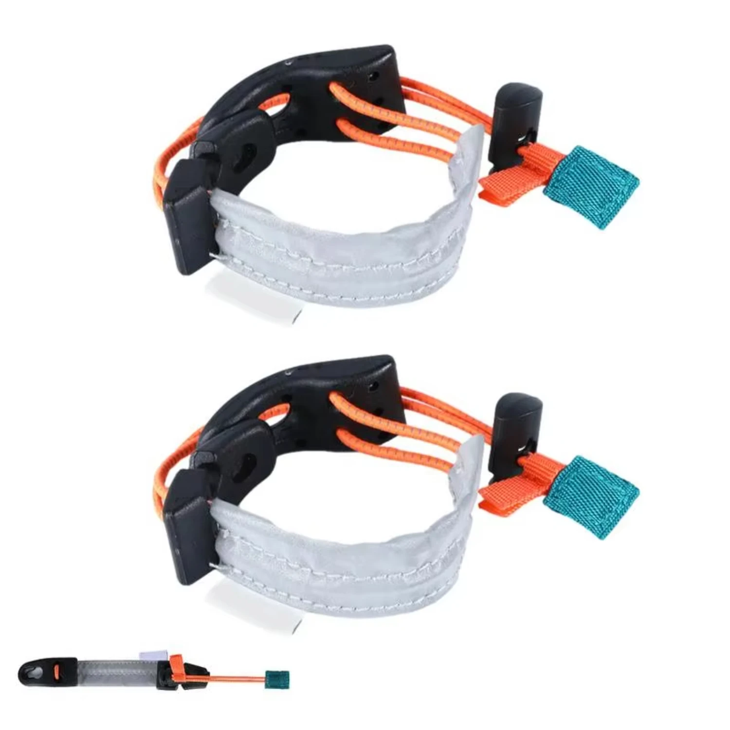 

Bike Pants Cuff Strap 2pcs Pant Protector Leg Shield Reflective Safety Belt Cycling Sports Gear Mountain Bike Road Bike Yoga