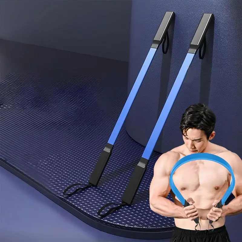 Ejercitador de pecho para hombres, herramienta de entrenamiento de fortalecimiento de brazos de alta resistencia, ejercitador de antebrazo multifuncional, máquina de barras de empuje para