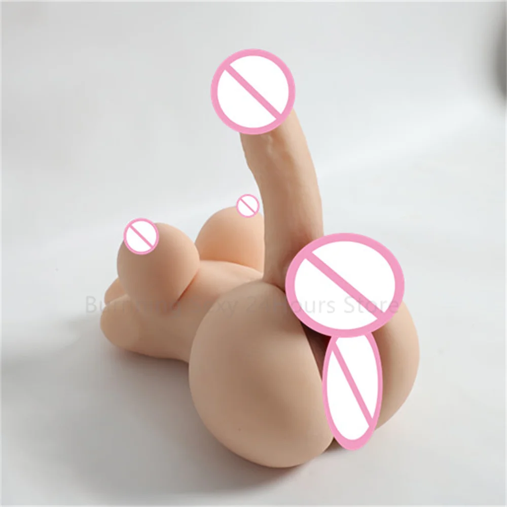 Shemale Doll Toy For Men Pleasure Sex Torso Pocket Pussy Realistic Dildo Artificial Vagina 2 in 1 Man Masterburter 18 Male Toys