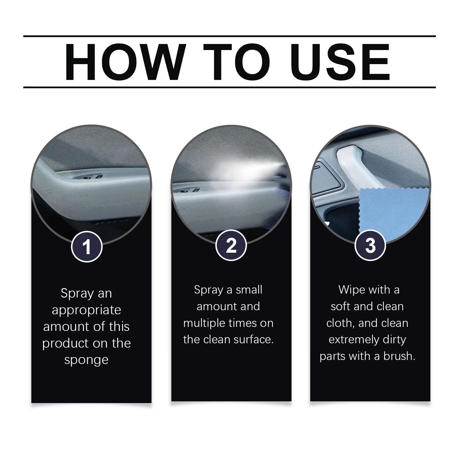 100ml 자동차 내부 클리너 자동차 대시보드 가죽 시트 복원 코팅 자동차 광택 및 수리 코팅 리노베이터