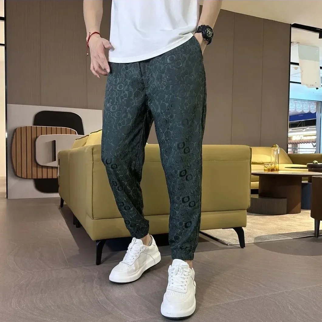 

Baggy Loose Long Men's Casual Pants Wide Original Clothing Korean Style Slacks Y2k Harajuku Fashion High Quality Male Trousers