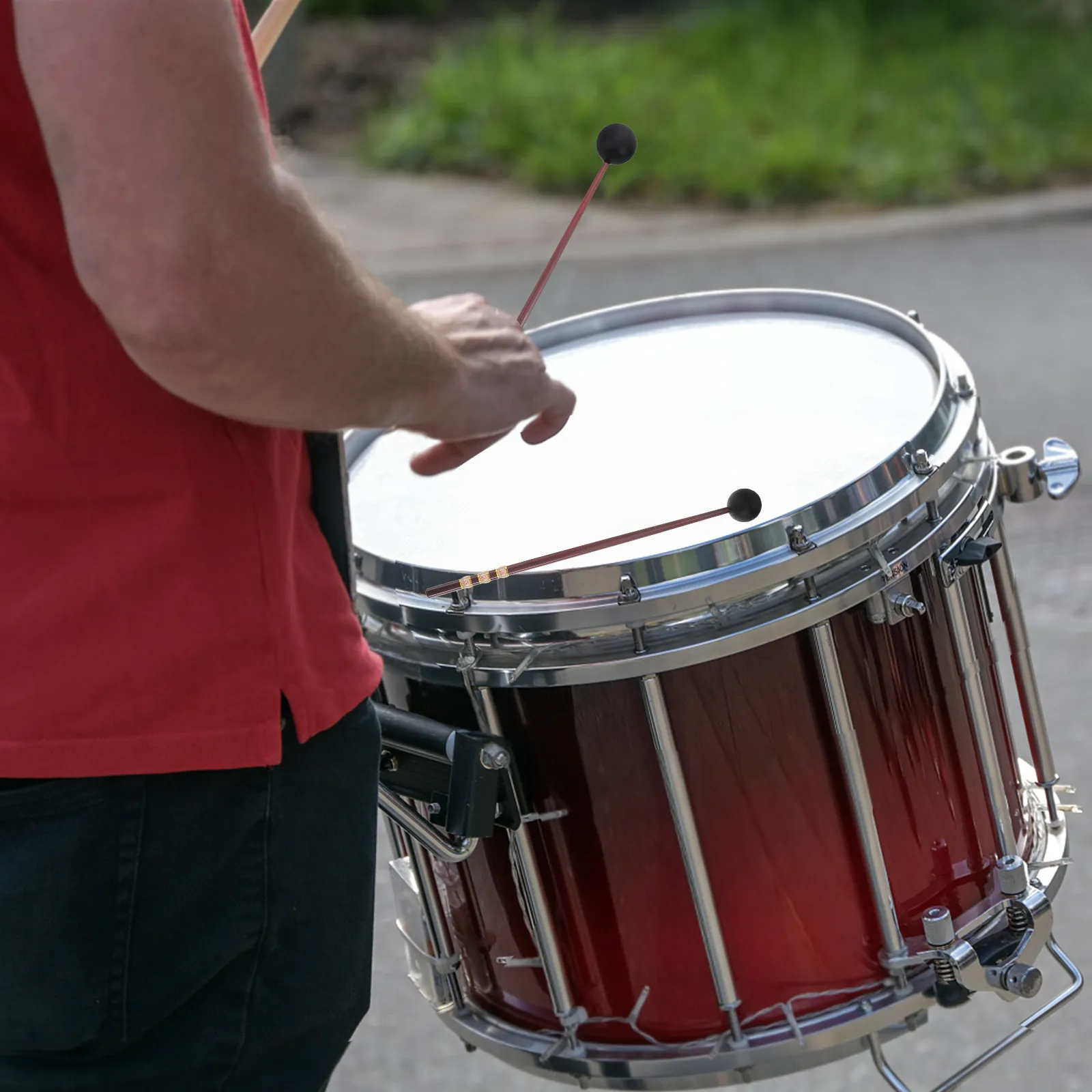 

1Pair Marimba Mallet Drumstick for Xylophone Tongue Drum Musical Percussion Accessory Secure Grip Lightweight Universal Stick