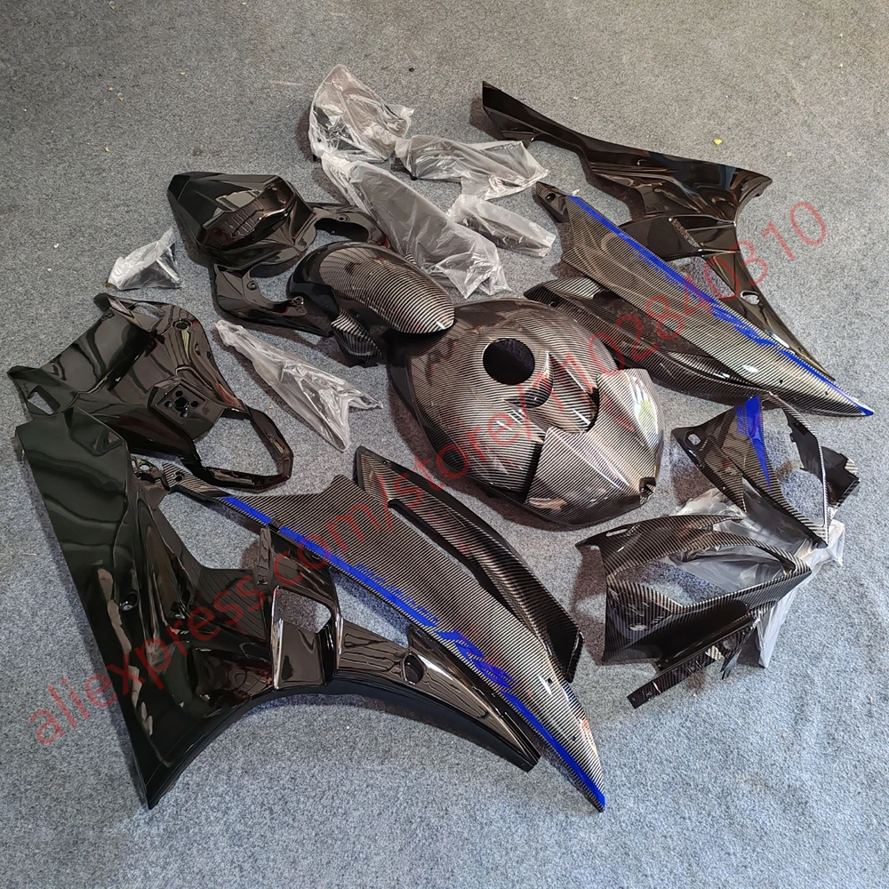 YZF R6 2006 2007 Motorcycle Fairings for Yamaha YZF R6 06 07 Carbon Fibre Panel ABS Plastic Cowling Bodywork Full Fairing Kit