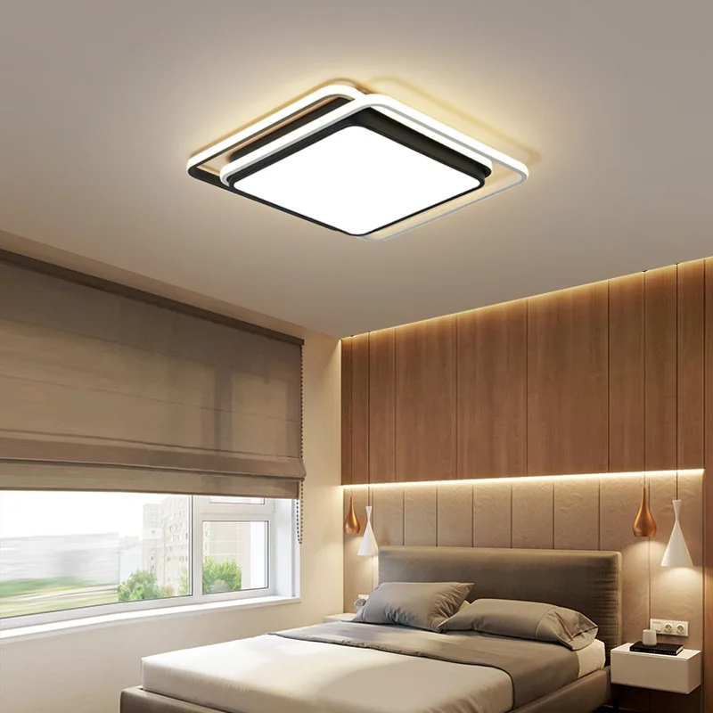 Lampada da soffitto a led per camera da letto calda romantica semplice e moderna luce per la camera da letto principale della casa
