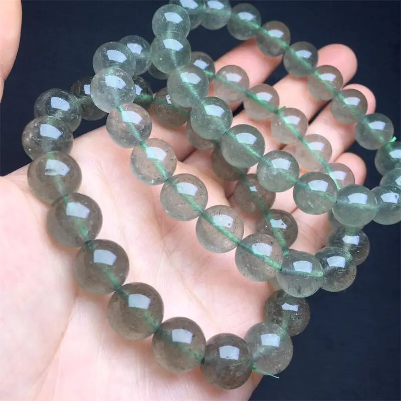 10MM Natural Strawberry Quartz Bracelet Gemstone Strings Fashion Beautifully Jewelry For Men And Women 1PCS
