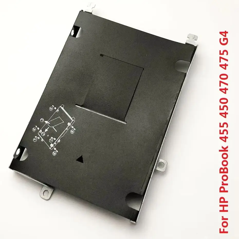 2.5 SATA HDD SSD Hard Drive Bracket Caddy Frame Tray Adapter for HP ProBook 455 450 470 475 G4 (Not fit G1 G2 G3 G5 G6)