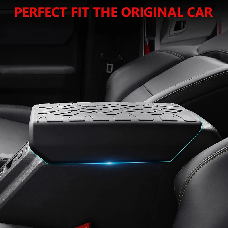 Center Console Armrest Cover Armrest Box Cover Car Armrest Pad Cover For Ford Bronco Accessories 2021 2022 2023