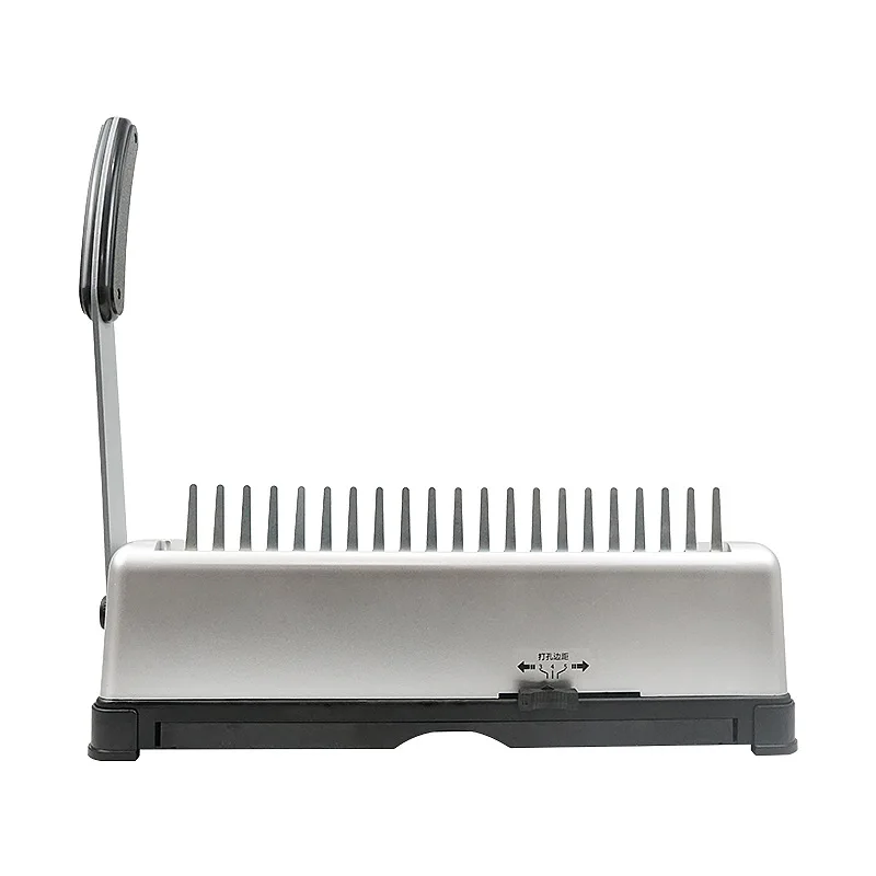 Manual Comb Clip Aperture Punch 21 Holes Tender Binding Machine 10 Holes Clip A4 Binding Machine