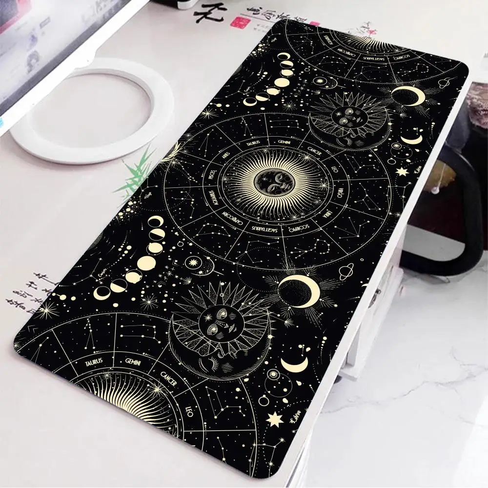 

Star Moon Tarot Mouse Pad Mousepad XXL Office Desk Accessory Large Gaming Mousepads Laptop Tablet Mat Art Mausepad PC Playmat