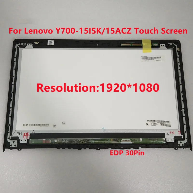 Imagem -03 - Substituição da Tela do Portátil para Lenovo Y700 15isk 15 Polegadas 5d10k37618 5d10k25568 5d10k81625