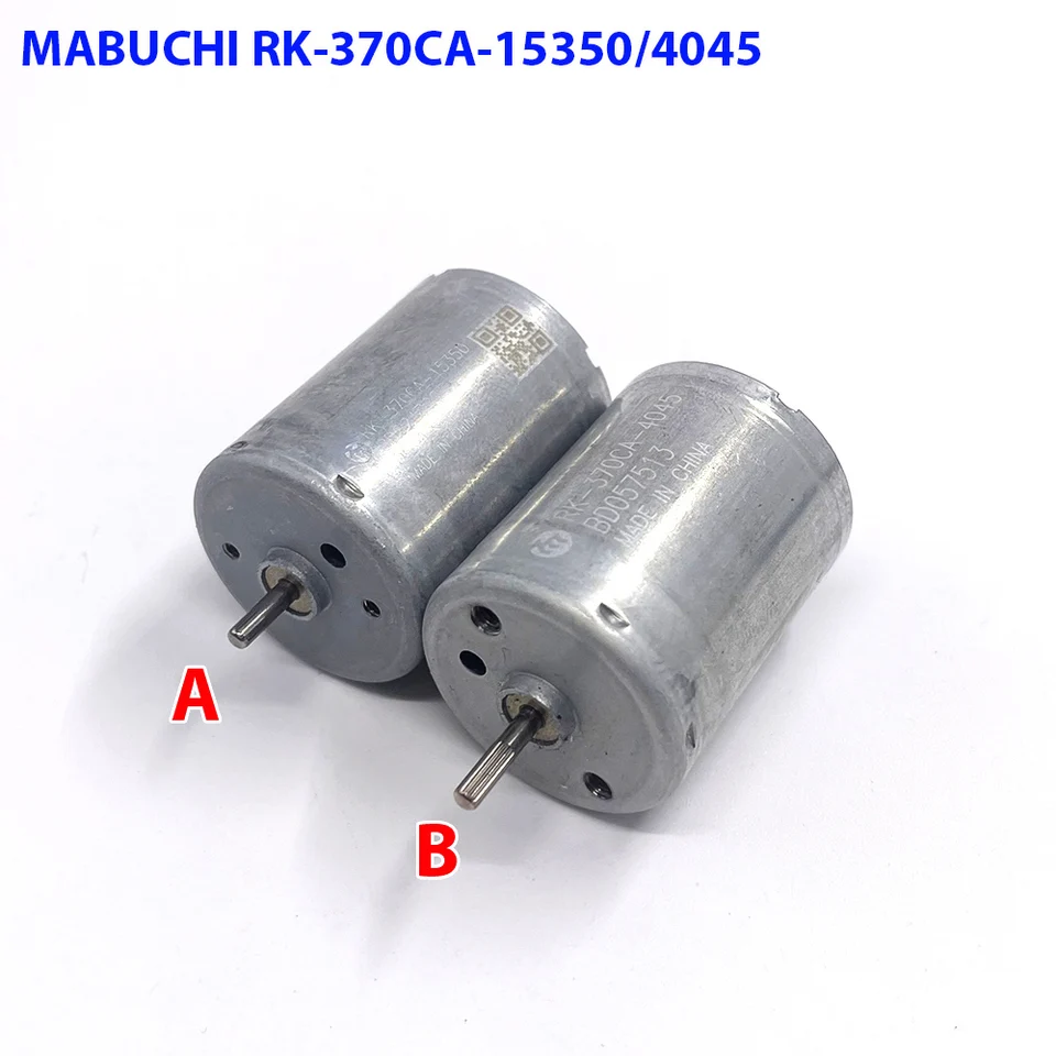 MABUCHI RK-370CA-15350/4045 DC 3V 3.7V 6V 7.4V 9V 12V High Speed