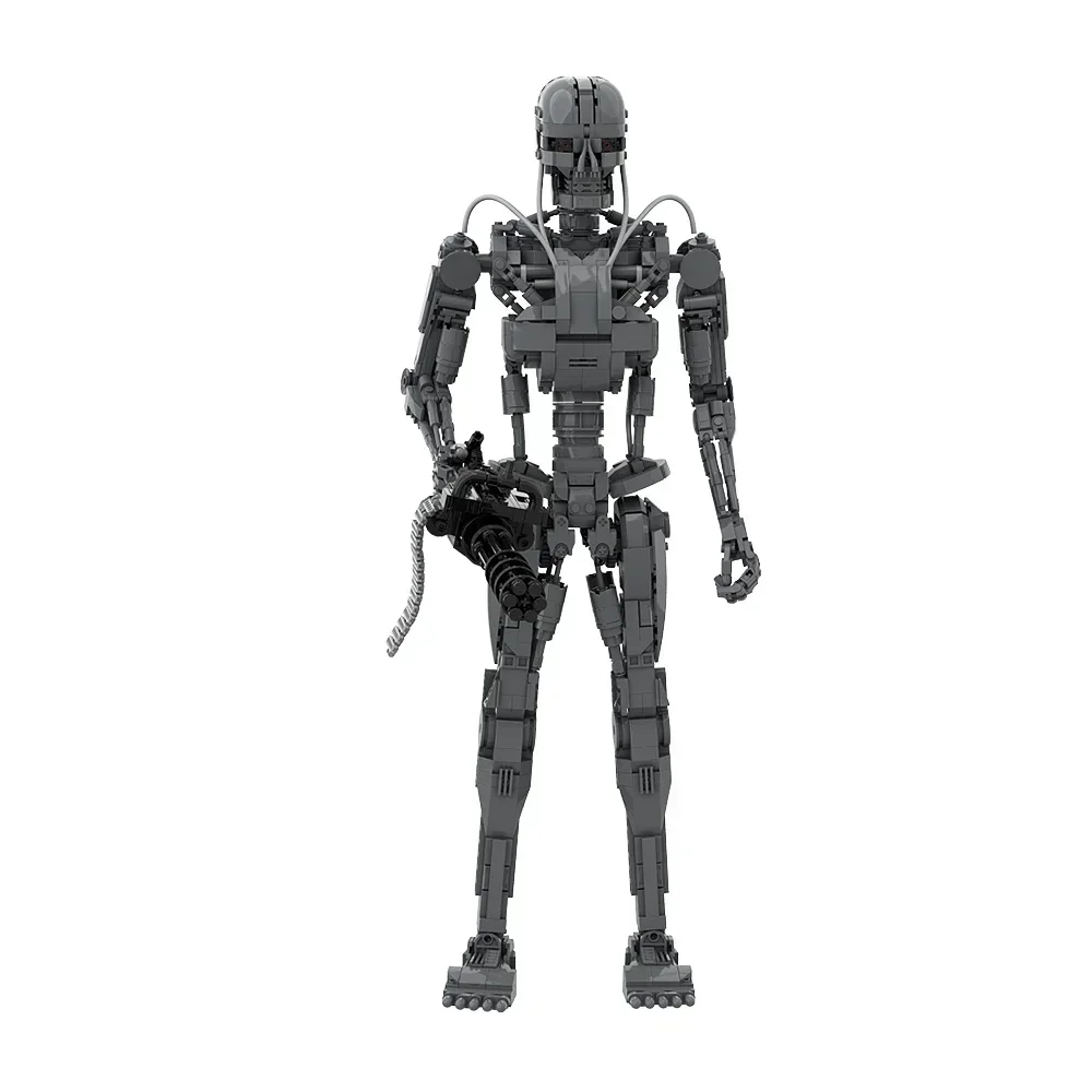 EKbricks MOC T-800 Terminatored Robot Endoskeleton Bricks Model Action Movie Figure Endoskeleton Building Block Toy Gift