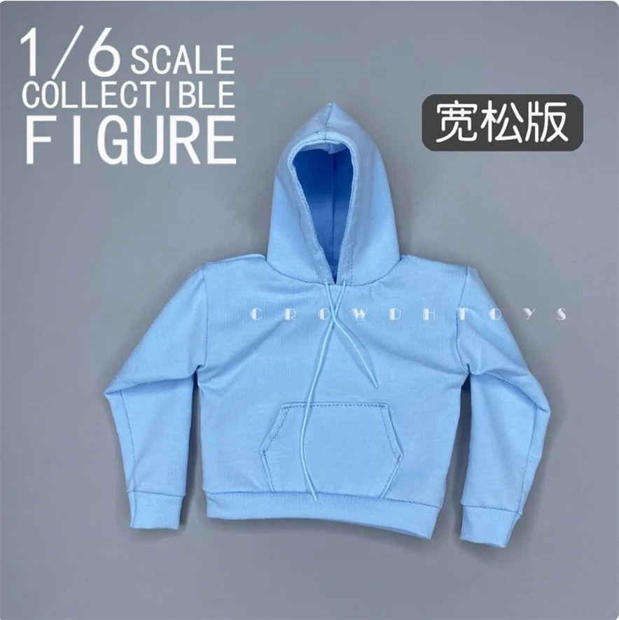 CROW DH TOYS 1/6 Soldato Abbigliamento Accessori Felpa con cappuccio alla moda Top Fat Style Modello Fit 12 ''Action Figure Body Disponibile